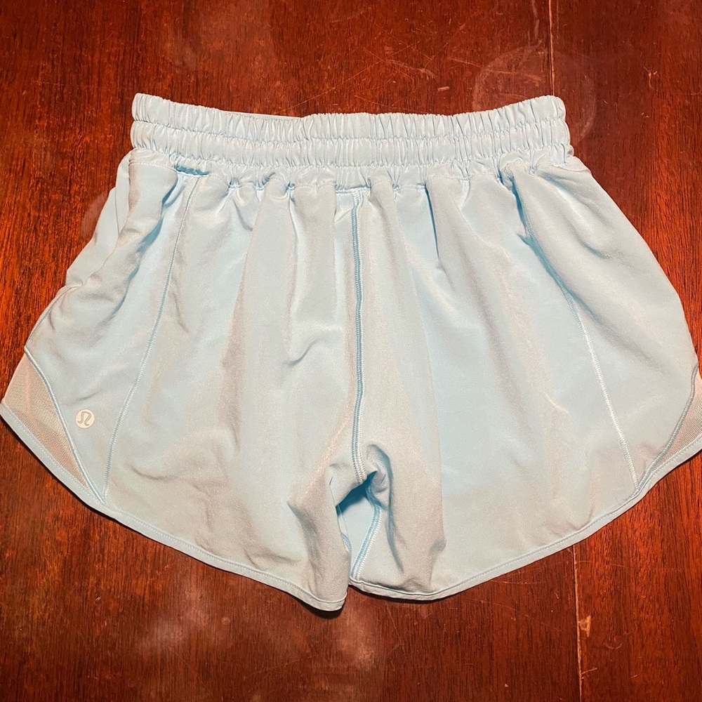 Baby Blue Hotty Hot Shorts Size 6
